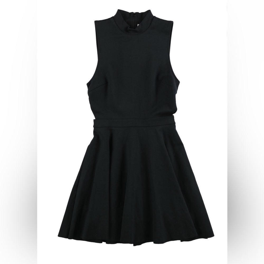 NWT AVEC LES FILLES Anthropologie Mini Dress Cutouts Fit Flare Size MEDIUM - Picture 5 of 14
